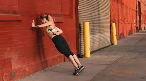 Wall push-ups